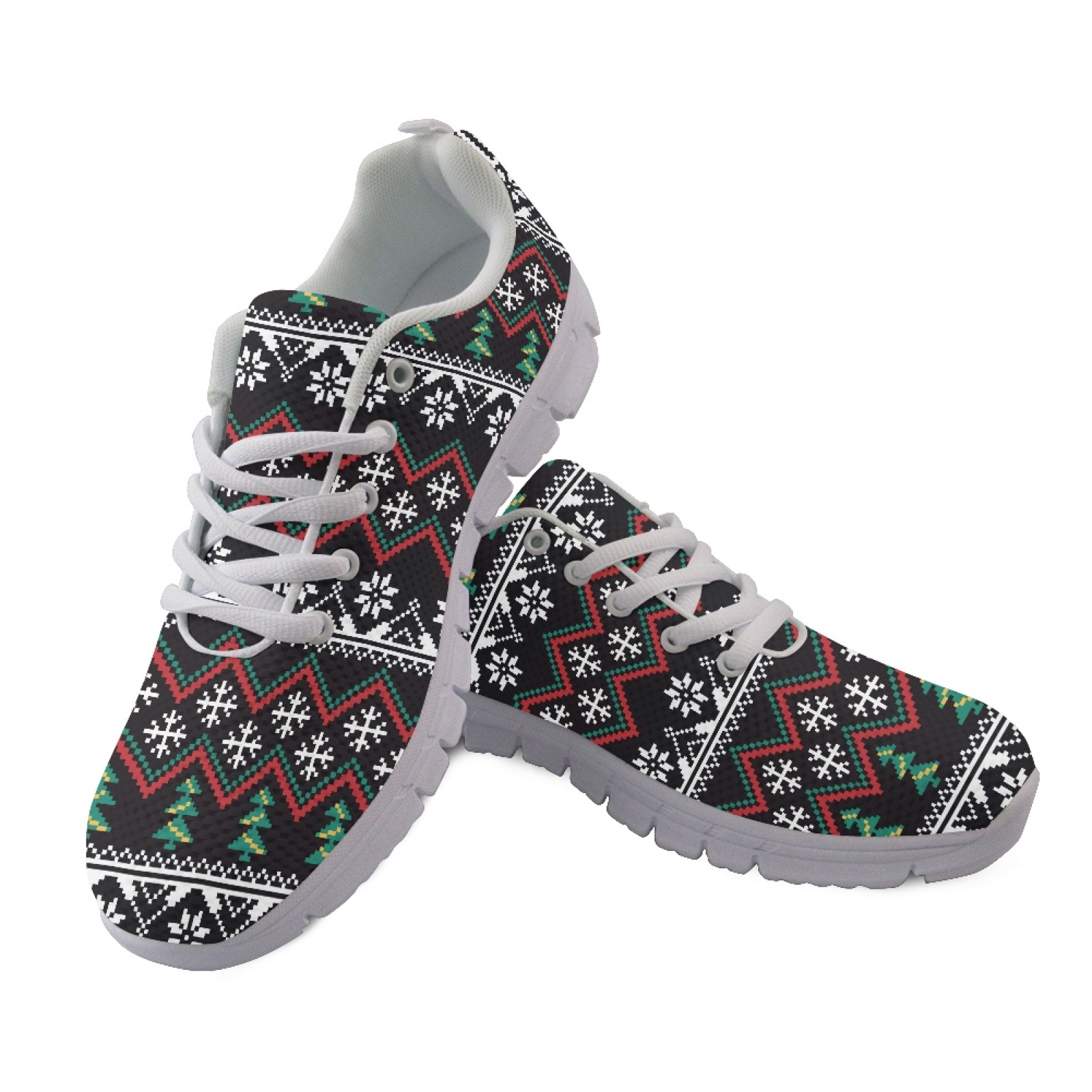Outdoor Sport Festival - Coloranimal Christmas Sport Running Shoes Featuring