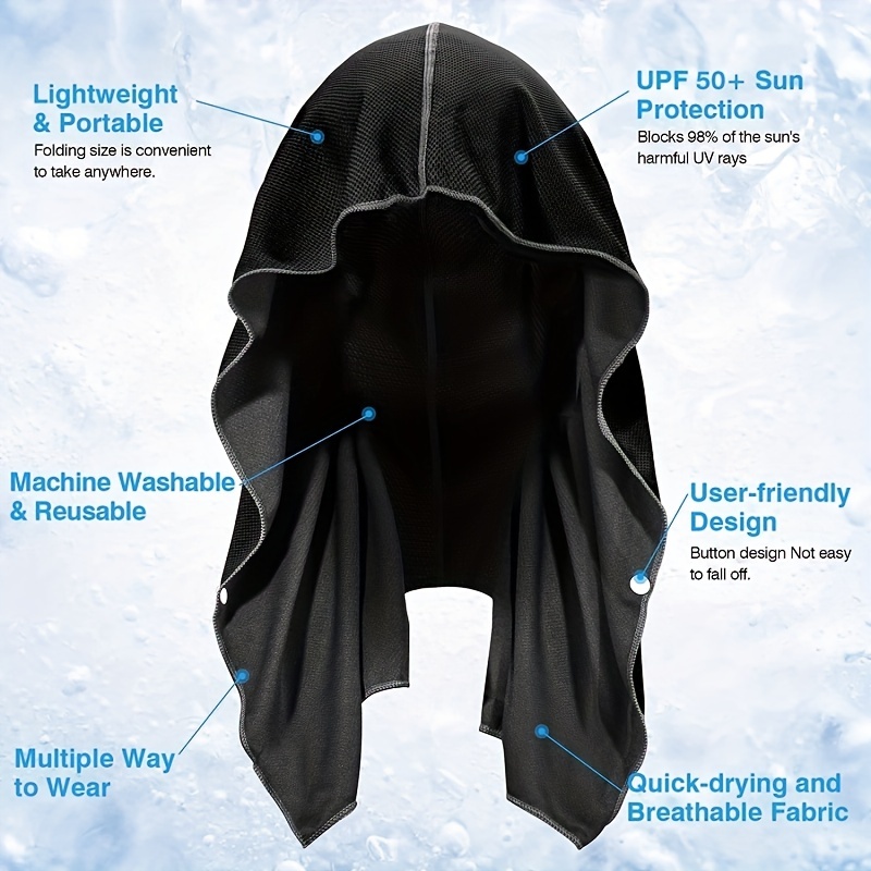 Cooling Hoodie Towel Beach Cam - Outdoor Sport Hoodie recension och pris