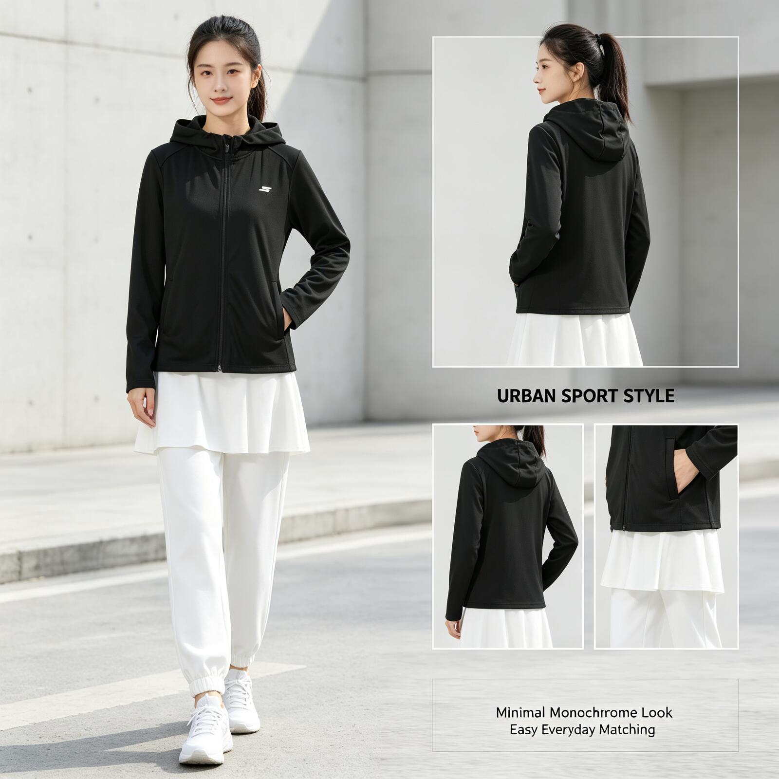 SKECHERS Women Lightweight Kni - Outdoor Sport Hoodie recension och pris