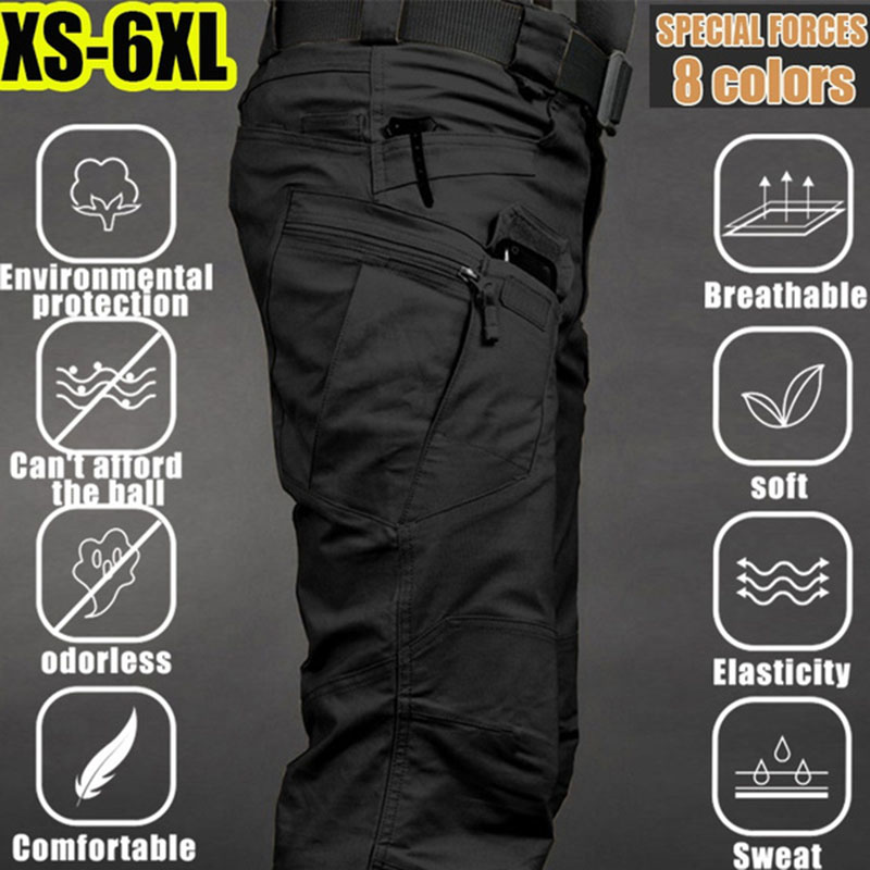 Men's Tactical Cargo Pants 6XL - Outdoor Sport Hiking Pants recension och pris